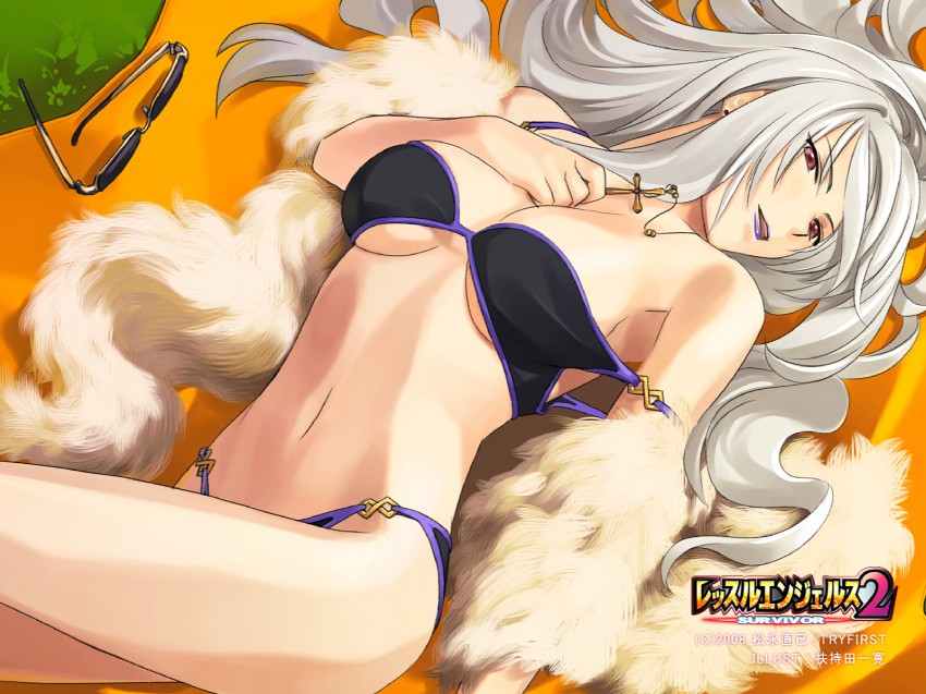 freia kagami (wrestle angels and 1 more) drawn by fuchida_kazuhiro