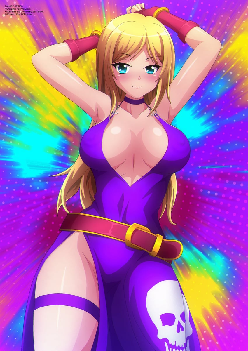 b. jenet (fatal fury and 1 more) drawn by zel-sama