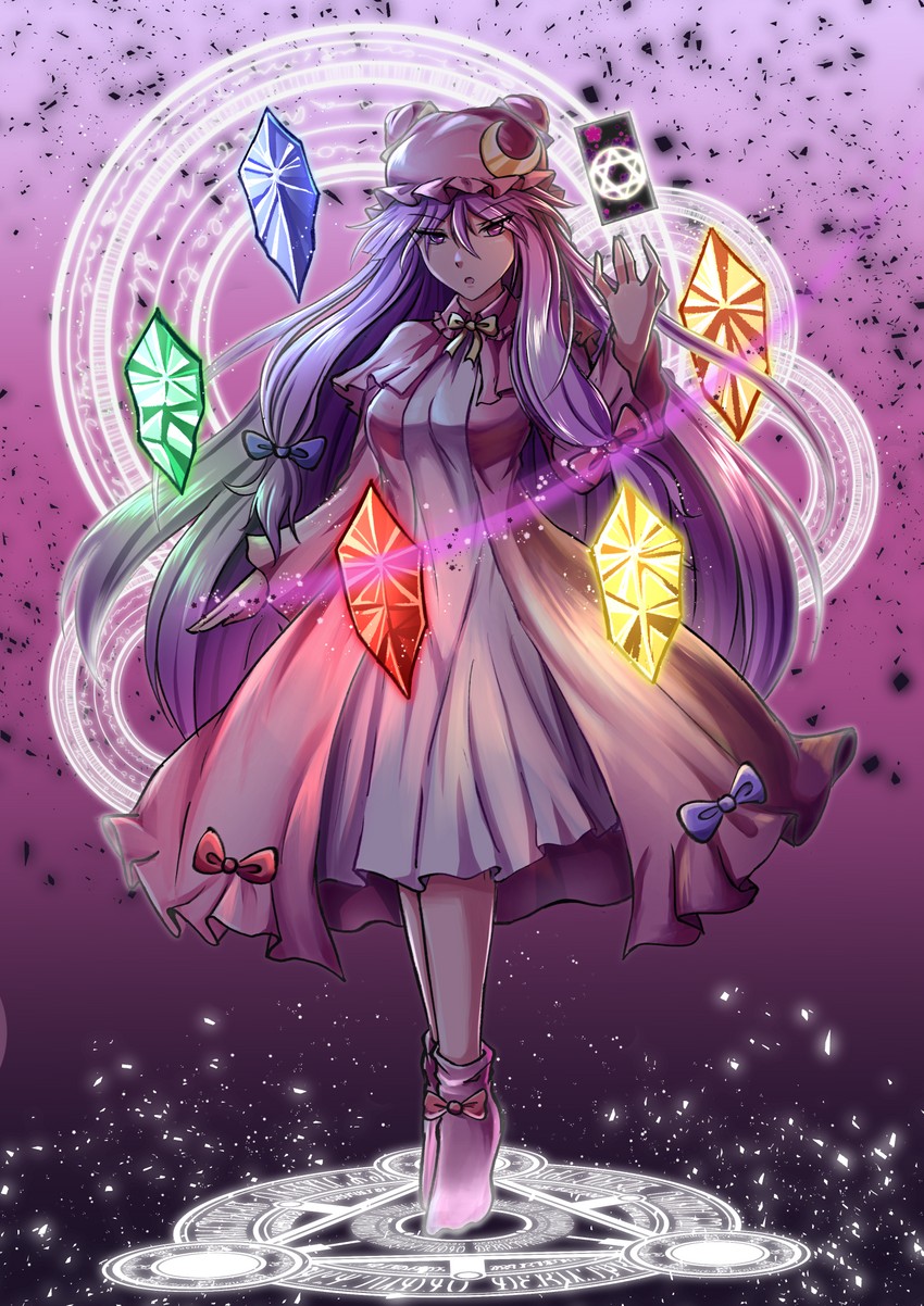 patchouli knowledge (touhou) drawn by xanadu_avici