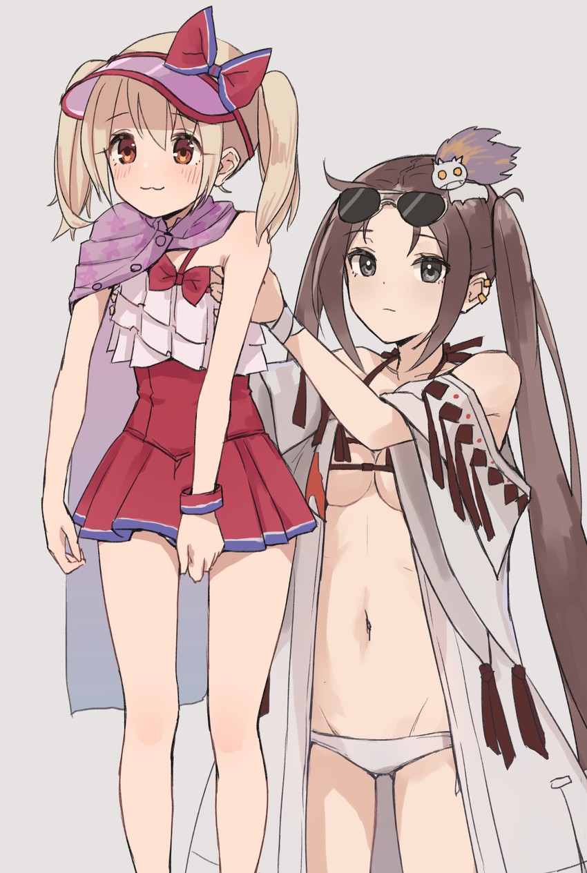illyasviel von einzbern and yu mei-ren (fate and 1 more) drawn by kopaka_(karda_nui)