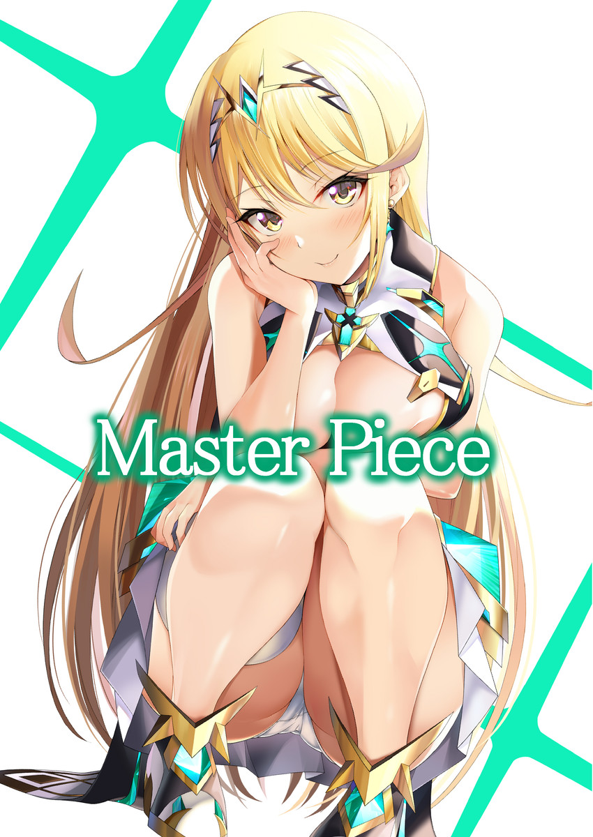 mythra (xenoblade chronicles and 1 more) drawn by daive