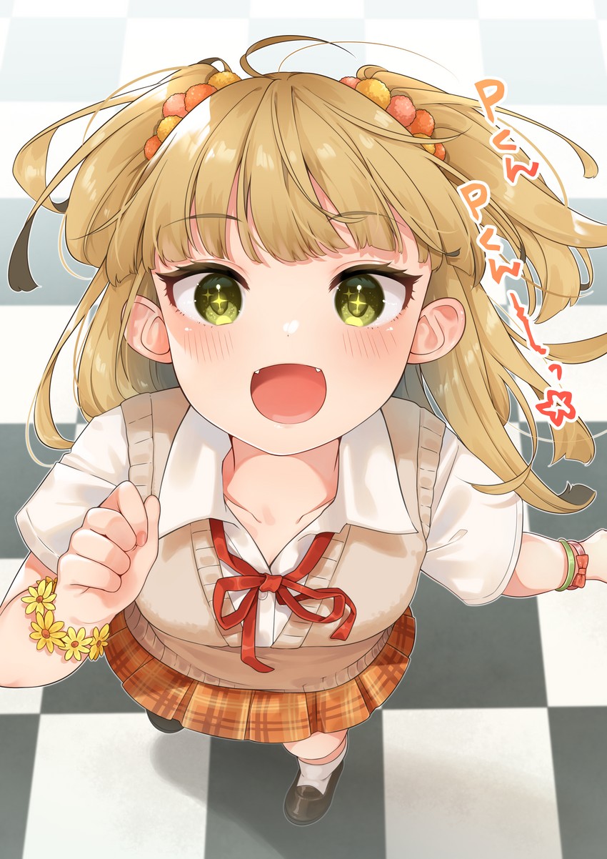 jougasaki rika (idolmaster and 1 more) drawn by nekonomimi
