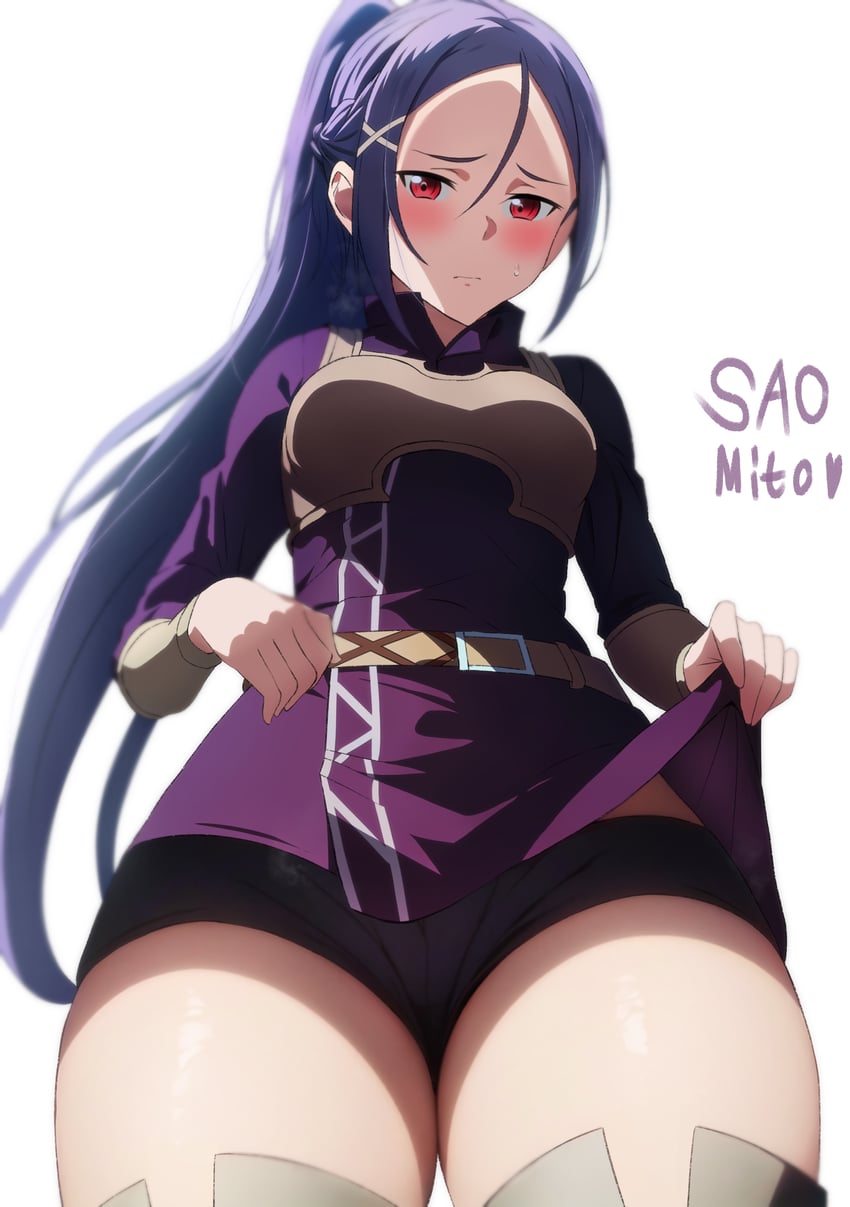 mito (sword art online and 1 more) drawn by nuguri444