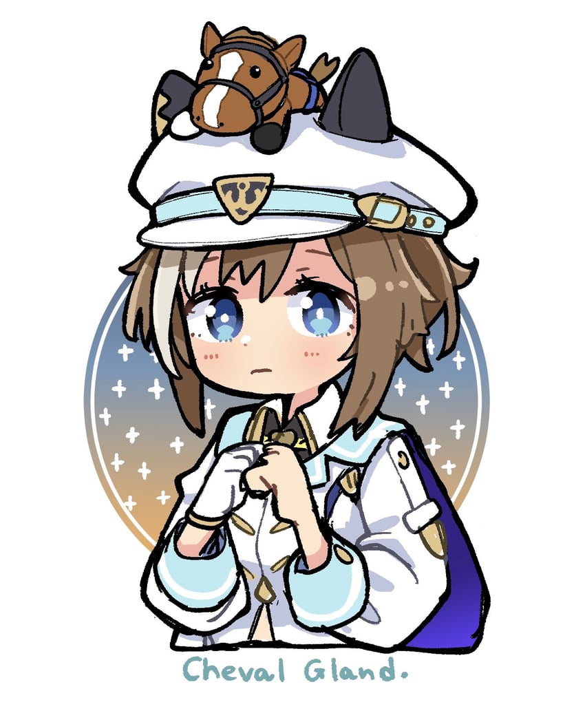 cheval grand (umamusume and 1 more) drawn by setone
