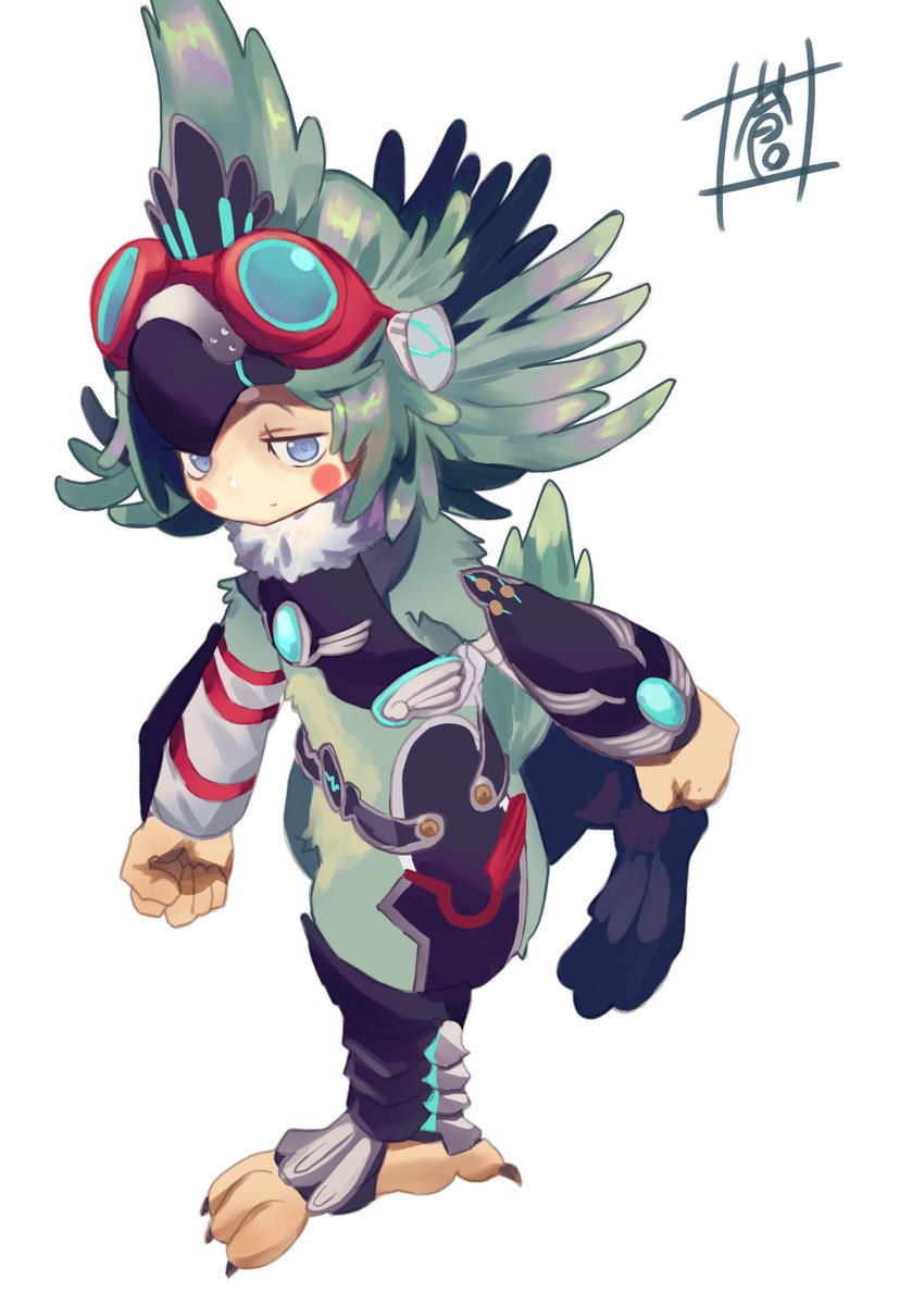 finch (xenoblade chronicles and 1 more) drawn by sou_(pale_1080)