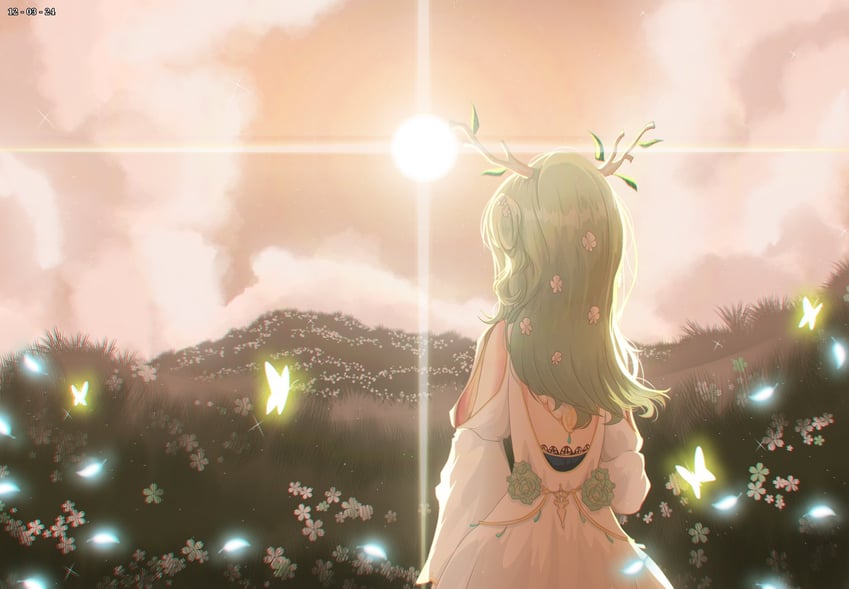 ceres fauna (hololive and 1 more) drawn by izakiakanami