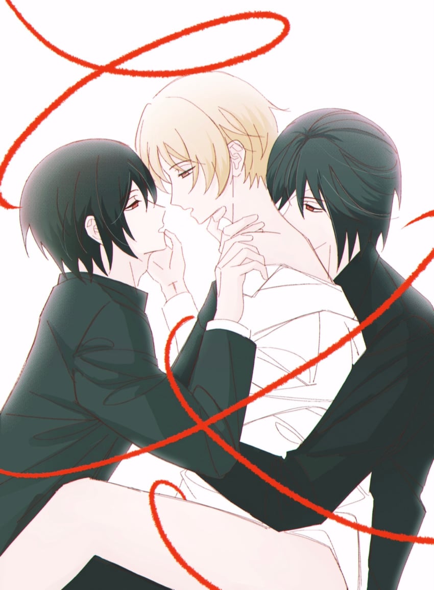 natsume takashi and matoba seiji (natsume yuujinchou) drawn by minanchole