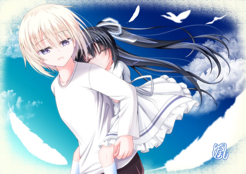 natsume kei and honma misuzu (sakura no uta and 1 more) drawn by tamamo_(1_tamamo)