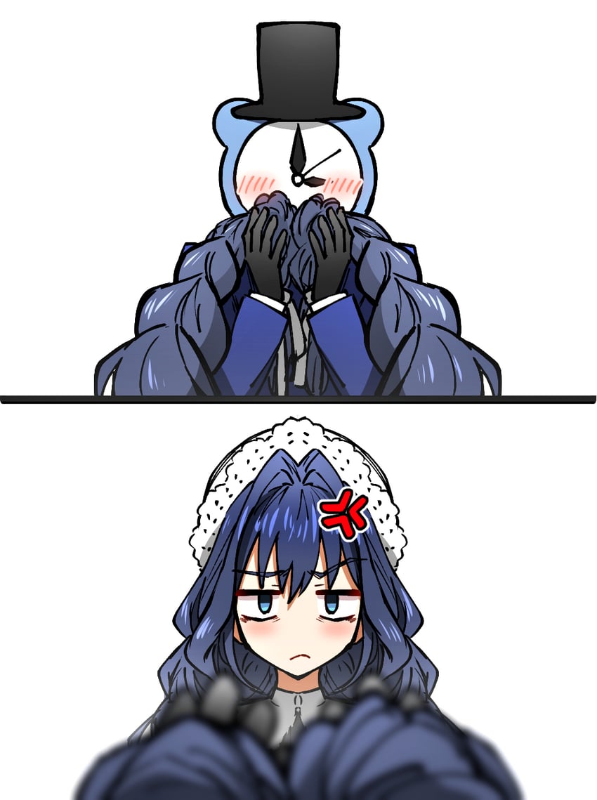 ouro kronii and kronie (hololive and 1 more) drawn by ddolbang