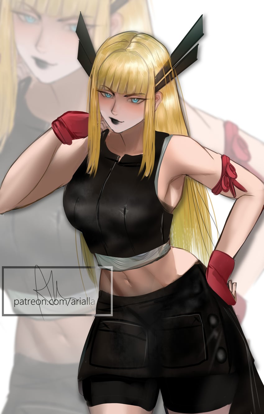 tifa lockhart and magik (final fantasy and 5 more) drawn by arialla_draws