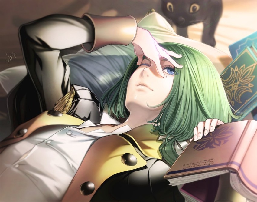 linhardt von hevring (fire emblem and 1 more) drawn by toyota_saori