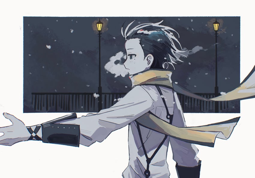 mochizuki ryouji (persona and 1 more) drawn by gm70t