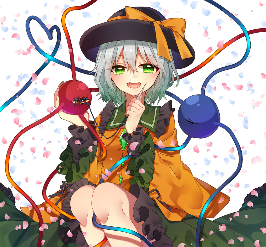 komeiji koishi and komeiji satori (touhou) drawn by renka_(sutegoma25)