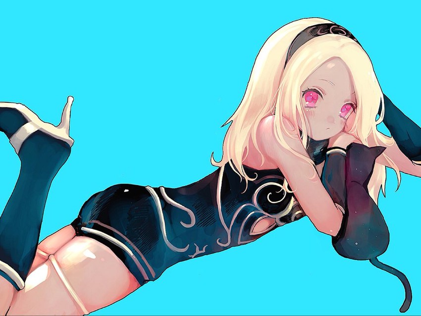 kitten (gravity daze and 1 more) drawn by yukari_(rihenara_doll)