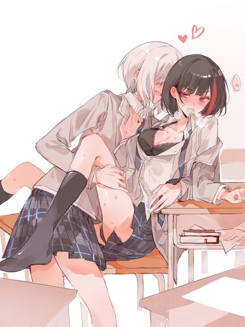 mitake ran and aoba moca (bang dream!) drawn by m_omoo