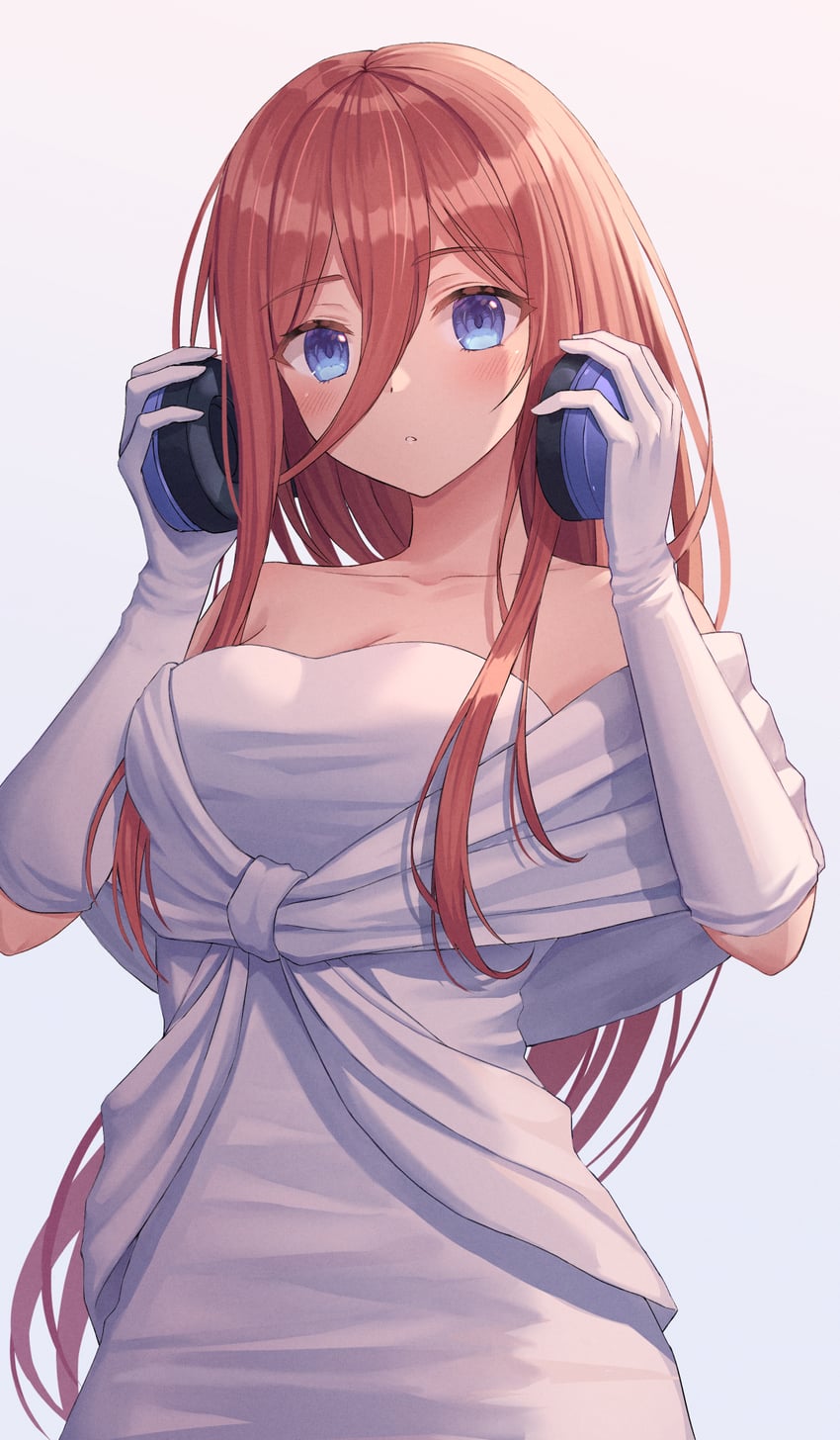 nakano miku (go-toubun no hanayome) drawn by seungju_lee