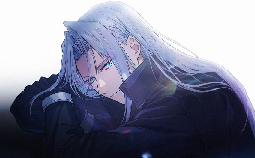 sephiroth (final fantasy and 2 more) drawn by morikawaimori