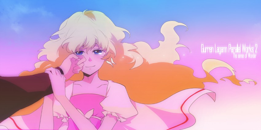 nia teppelin and simon (tengen toppa gurren lagann and 1 more) drawn by ann606