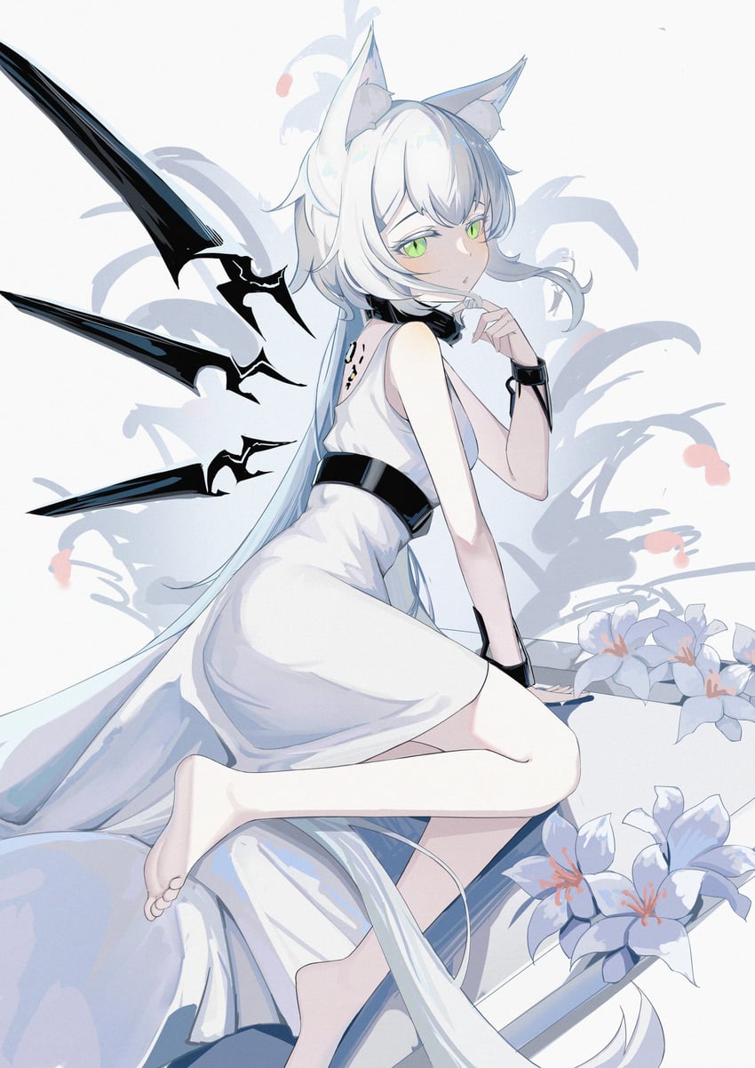 rosmontis (arknights) drawn by lahz52