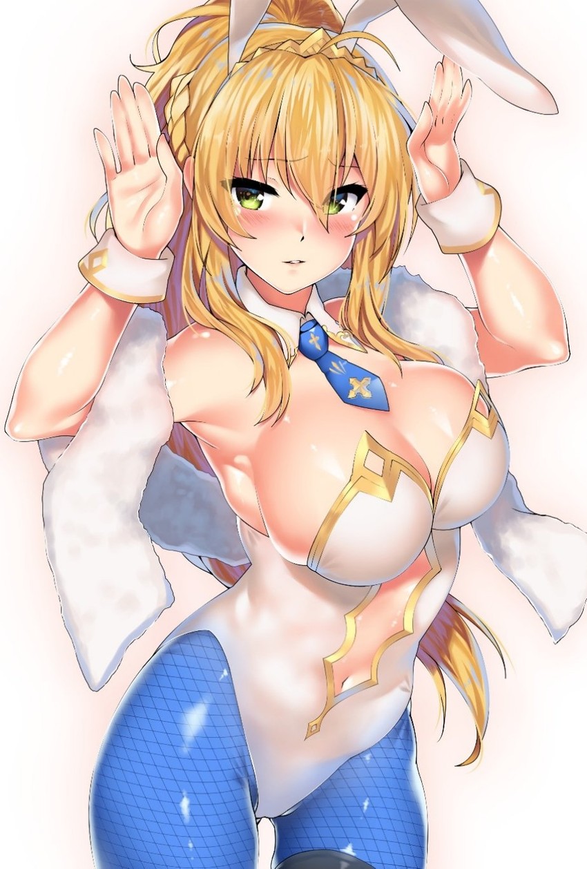 artoria pendragon (fate and 1 more) drawn by kawai_(purplrpouni)