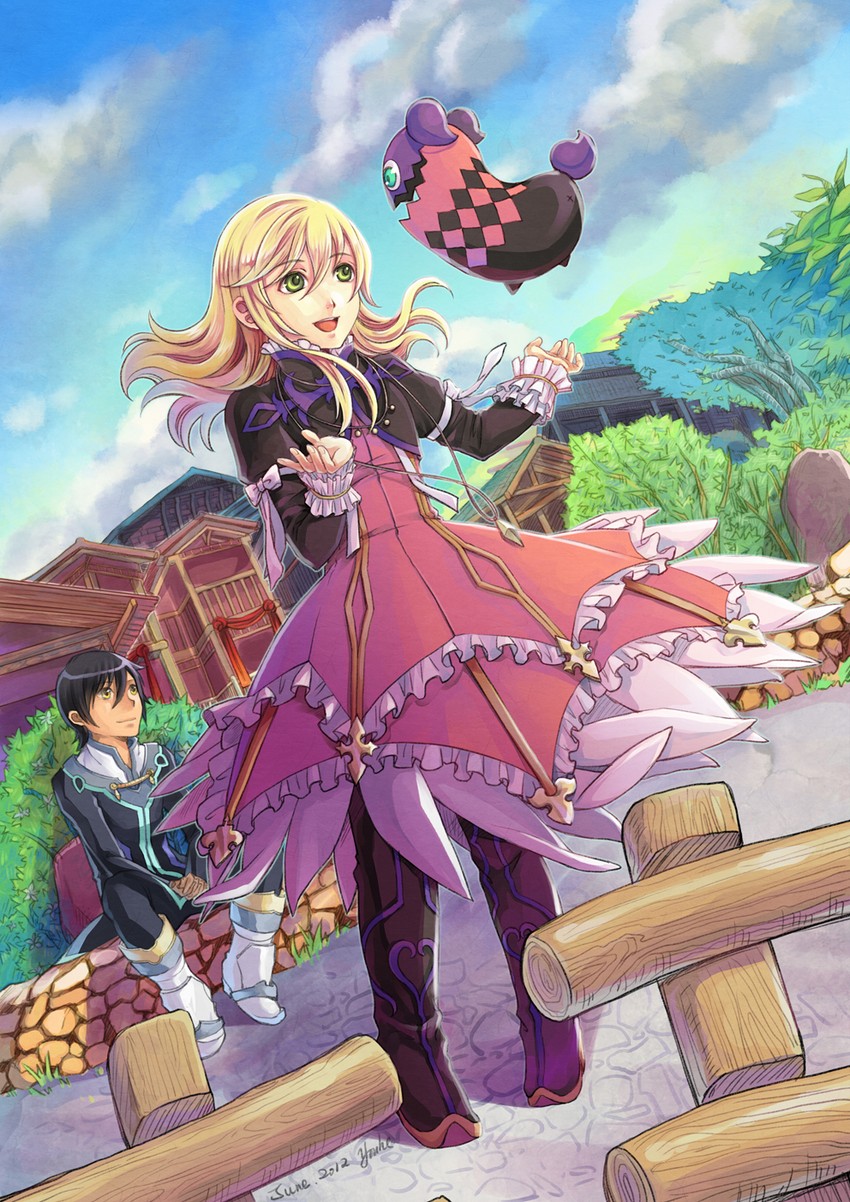 jude mathis, elize lutus, and teepo (tales of and 1 more) drawn by youhe_qri
