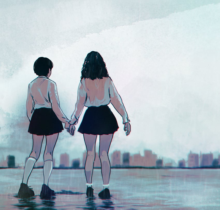 elena sergeevna katina and yulia olegovna volkova (real life and 1 more) drawn by eatslugs
