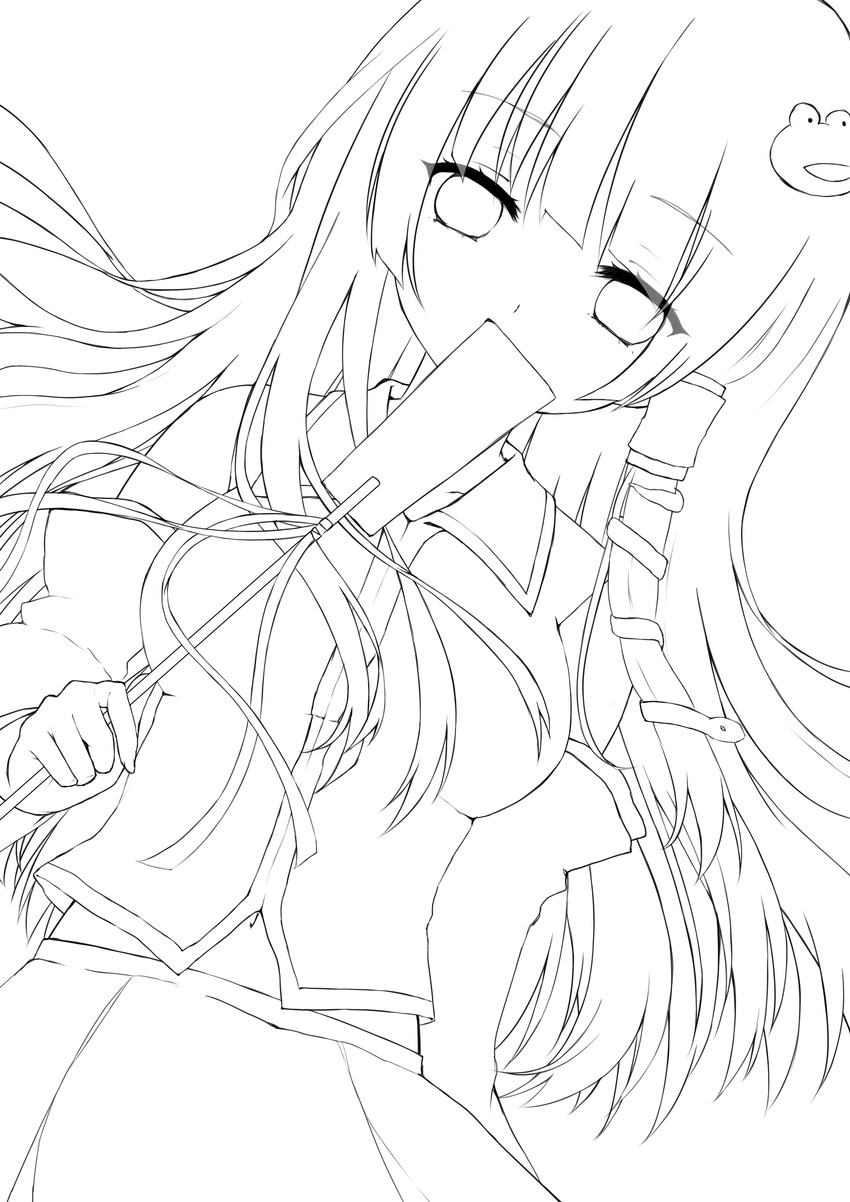 kochiya sanae (touhou) drawn by purin_jiisan