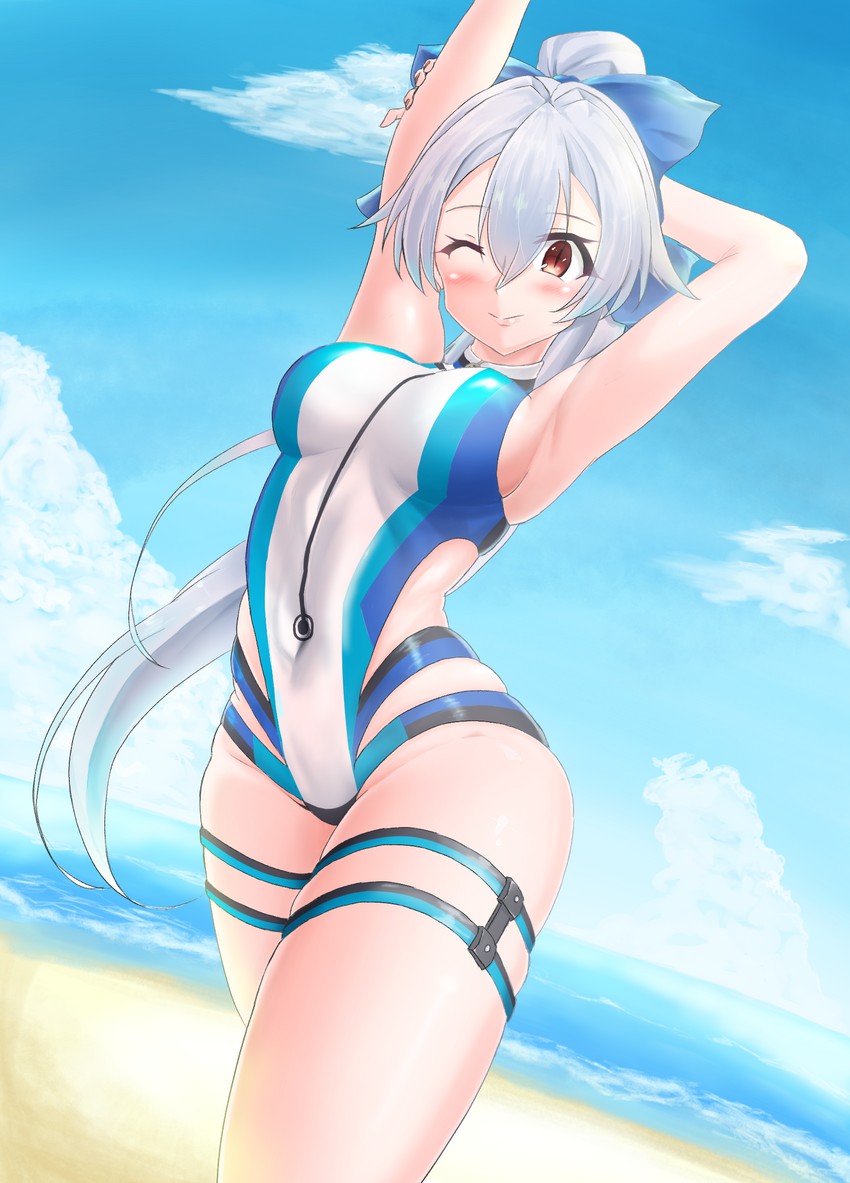 tomoe gozen (fate and 1 more) drawn by tsuchinari_yumiichi