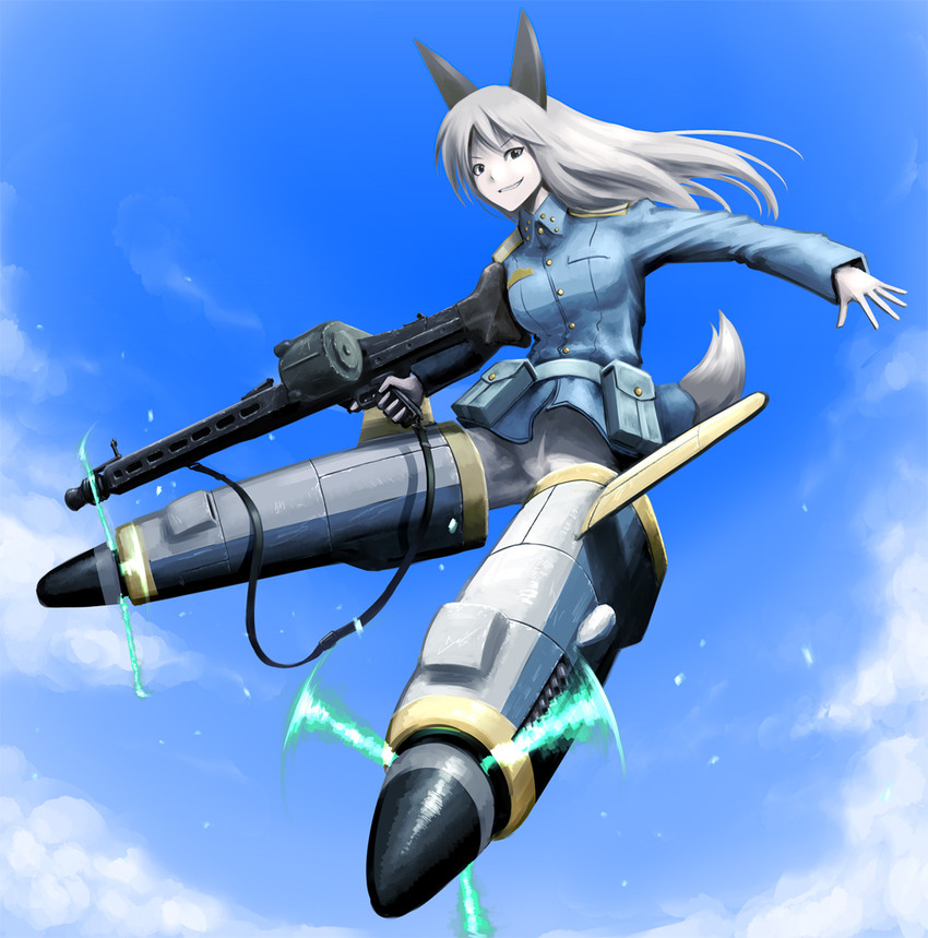 eila ilmatar juutilainen (world witches series and 1 more) drawn by hetza_(hellshock)