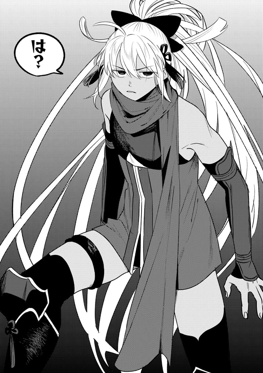 okita souji, okita souji alter, and rengoku alter (fate and 1 more) drawn by noz_2to