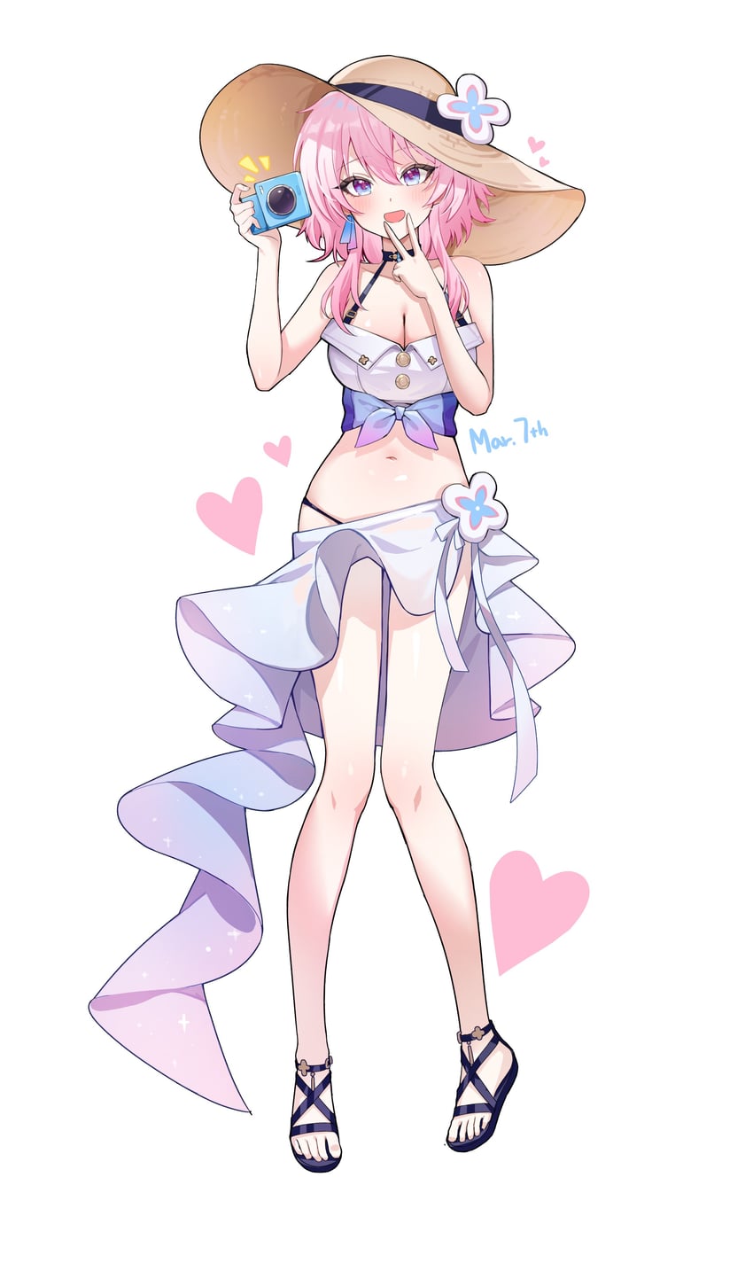 march 7th (honkai and 1 more) drawn by picter