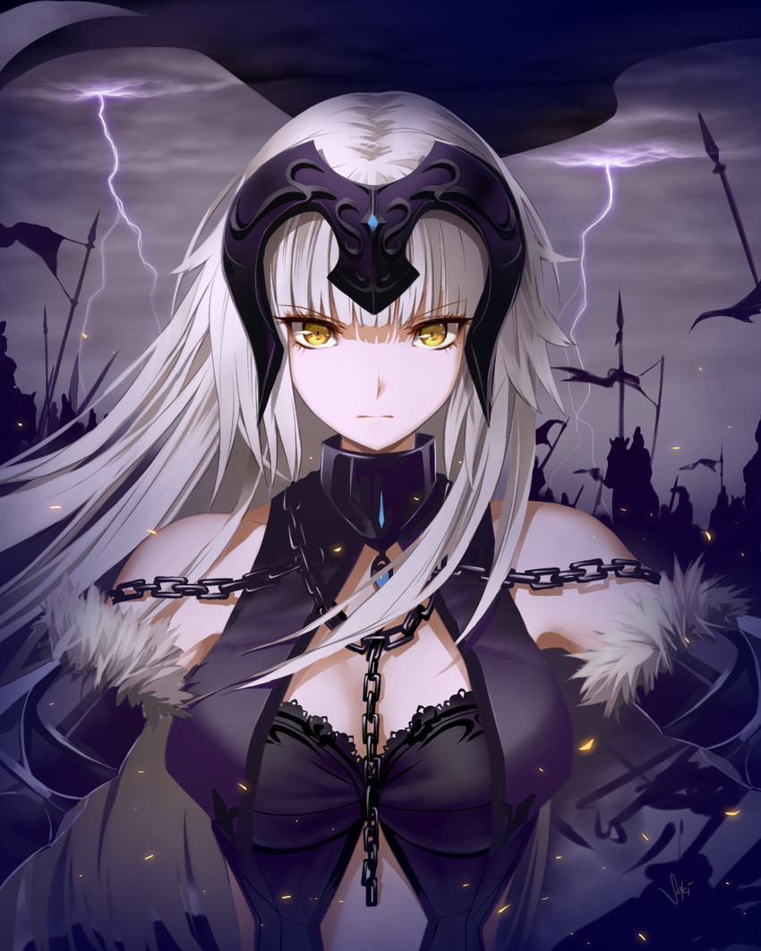 jeanne d'arc alter (fate and 1 more) drawn by sony_kisaragi