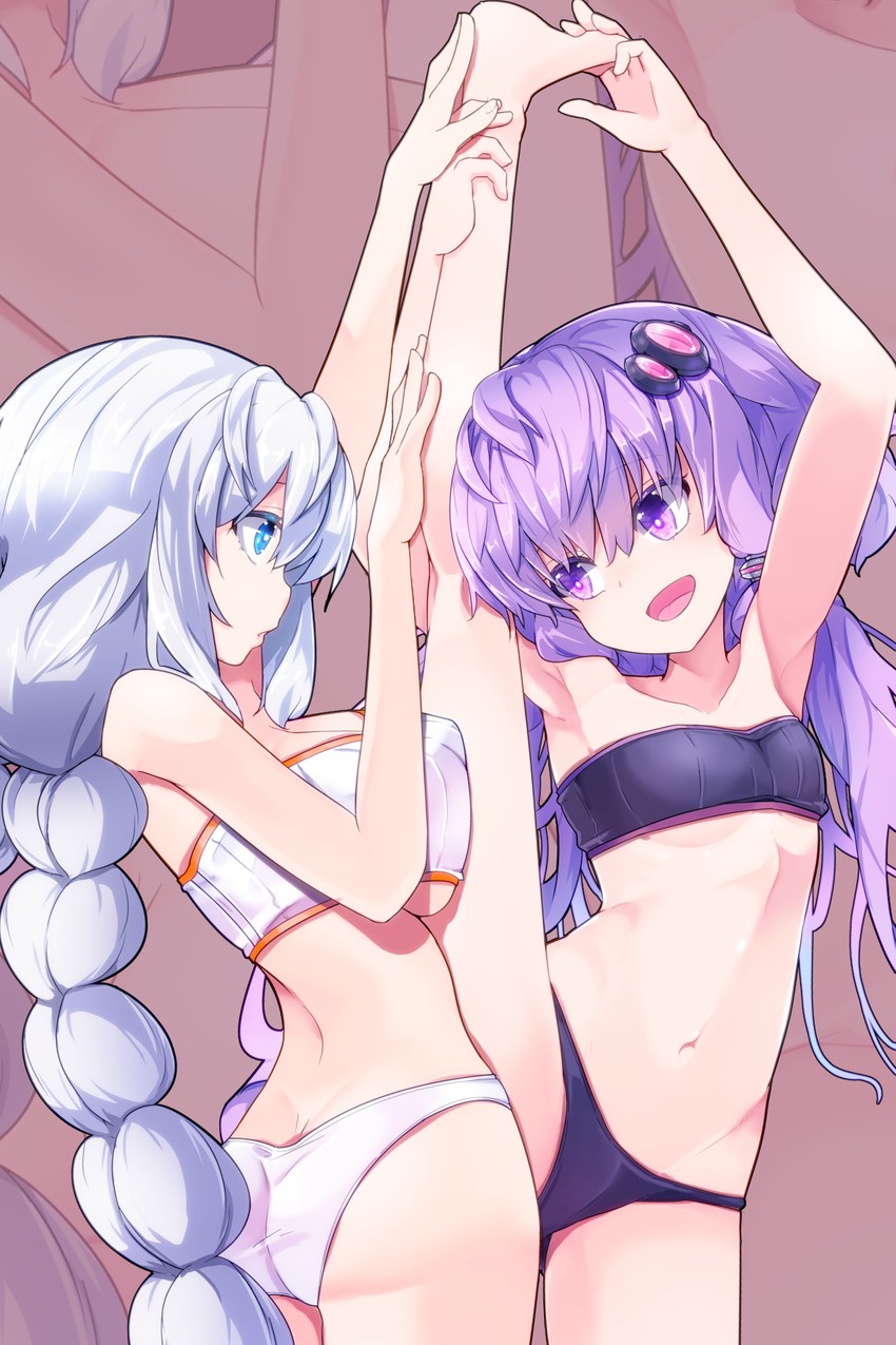 yuzuki yukari and kizuna akari (vocaloid and 1 more) drawn by pon_(shind_997)