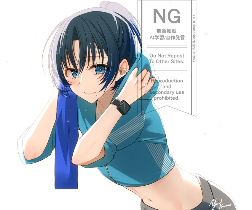 hiodoshi ao (hololive and 1 more) drawn by yurutw