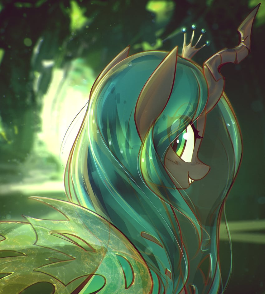 queen chrysalis (my little pony and 1 more) drawn by mirroredsea