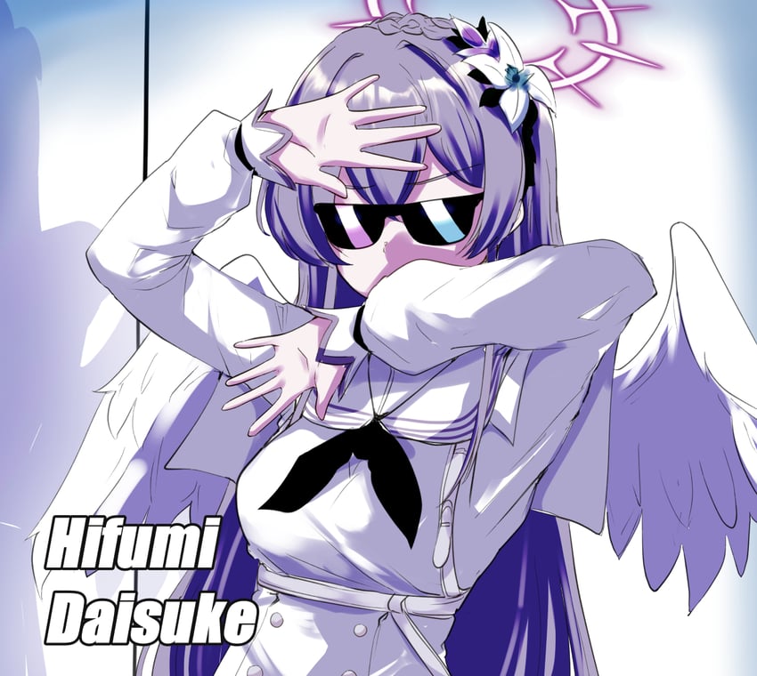 nagisa (blue archive and 3 more) drawn by machismo_fuji