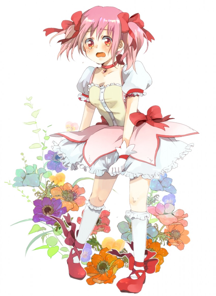 kaname madoka (mahou shoujo madoka magica) drawn by itou_hachi