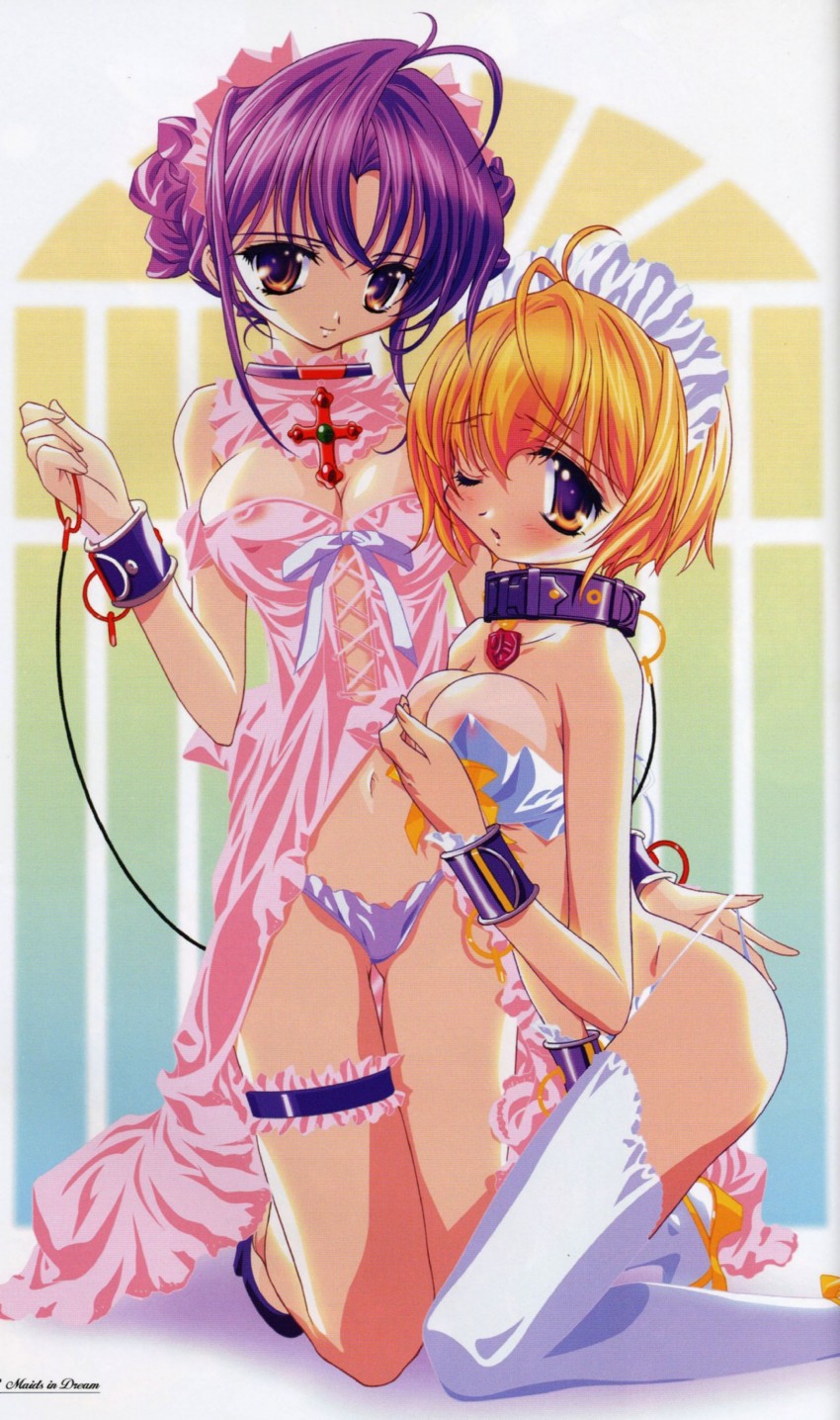 suzuran and karin (maids in dream) drawn by sugiyama_genshou