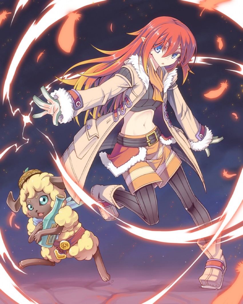 toona and mice (rune factory and 1 more) drawn by kodama_yuu