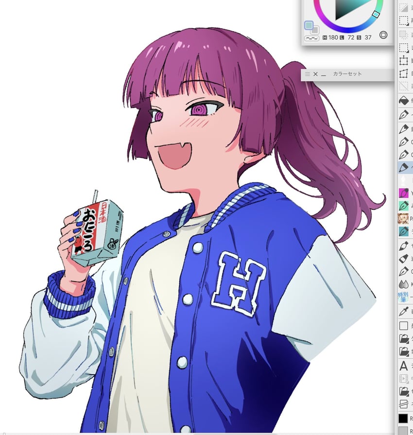 hiroi kikuri (bocchi the rock!) drawn by lowlifescore
