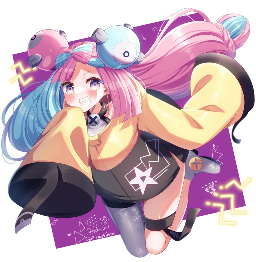 iono (pokemon and 1 more) drawn by doroshii