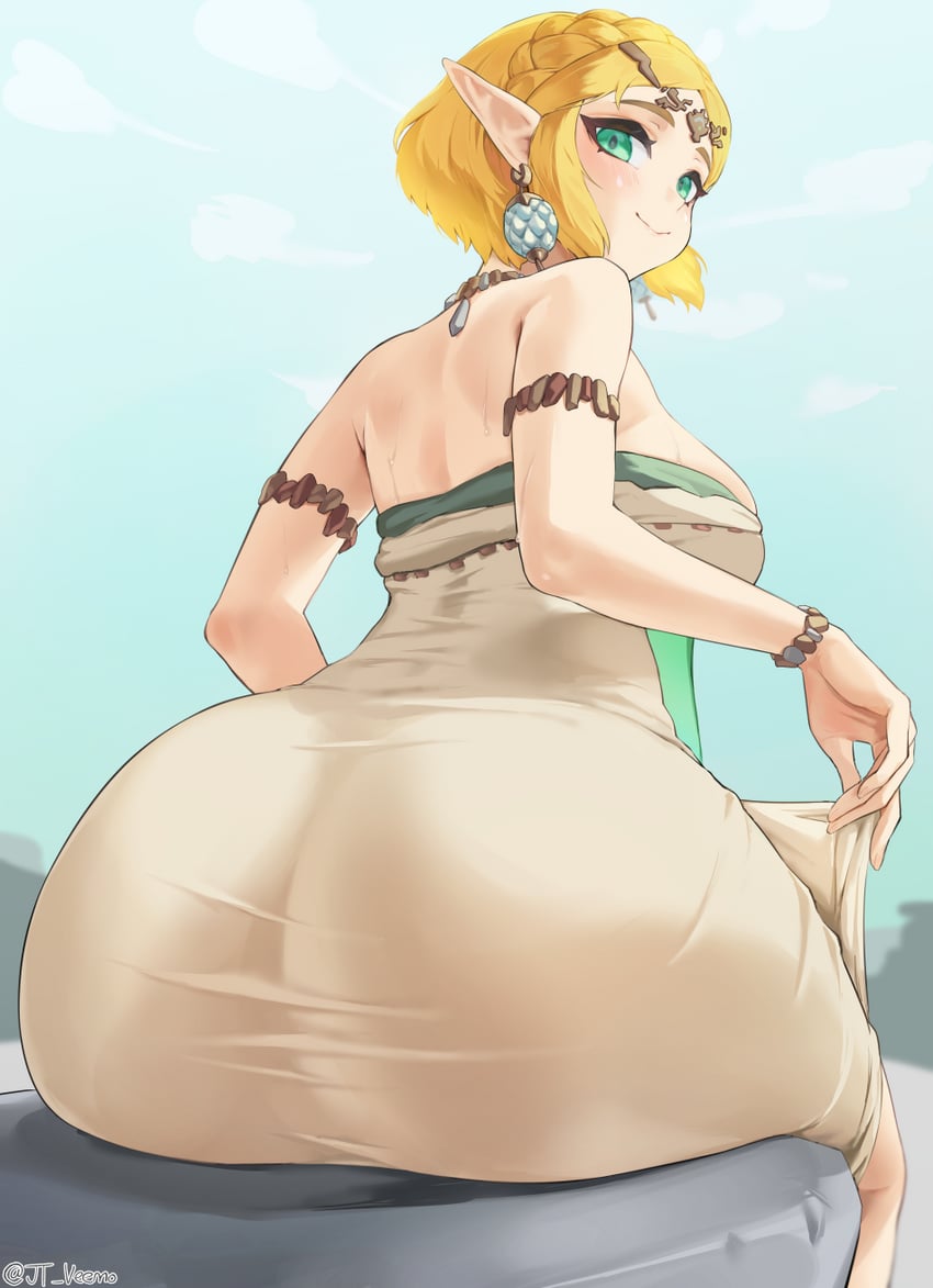 princess zelda (the legend of zelda and 1 more) drawn by jtveemo