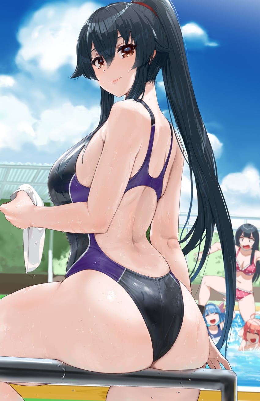 i-19, i-58, yahagi, and agano (kantai collection) drawn by kusaka_souji