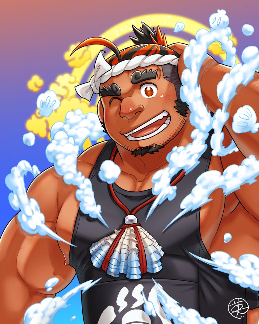 sarutahiko (tokyo afterschool summoners) drawn by ei_(marutendon)