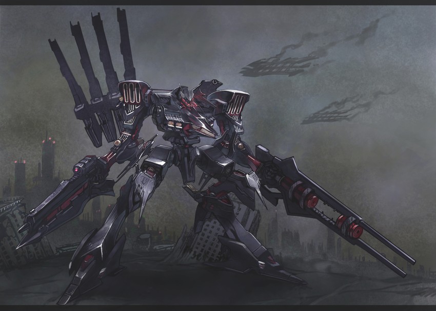 unsung, cradle, and 04-alicia (armored core and 1 more) drawn by touge_(kubiwa_tsuki)