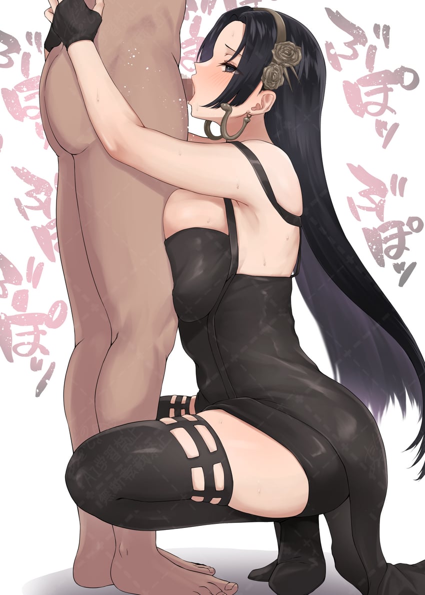 yor briar and boa hancock (one piece and 1 more) drawn by a_mezashi