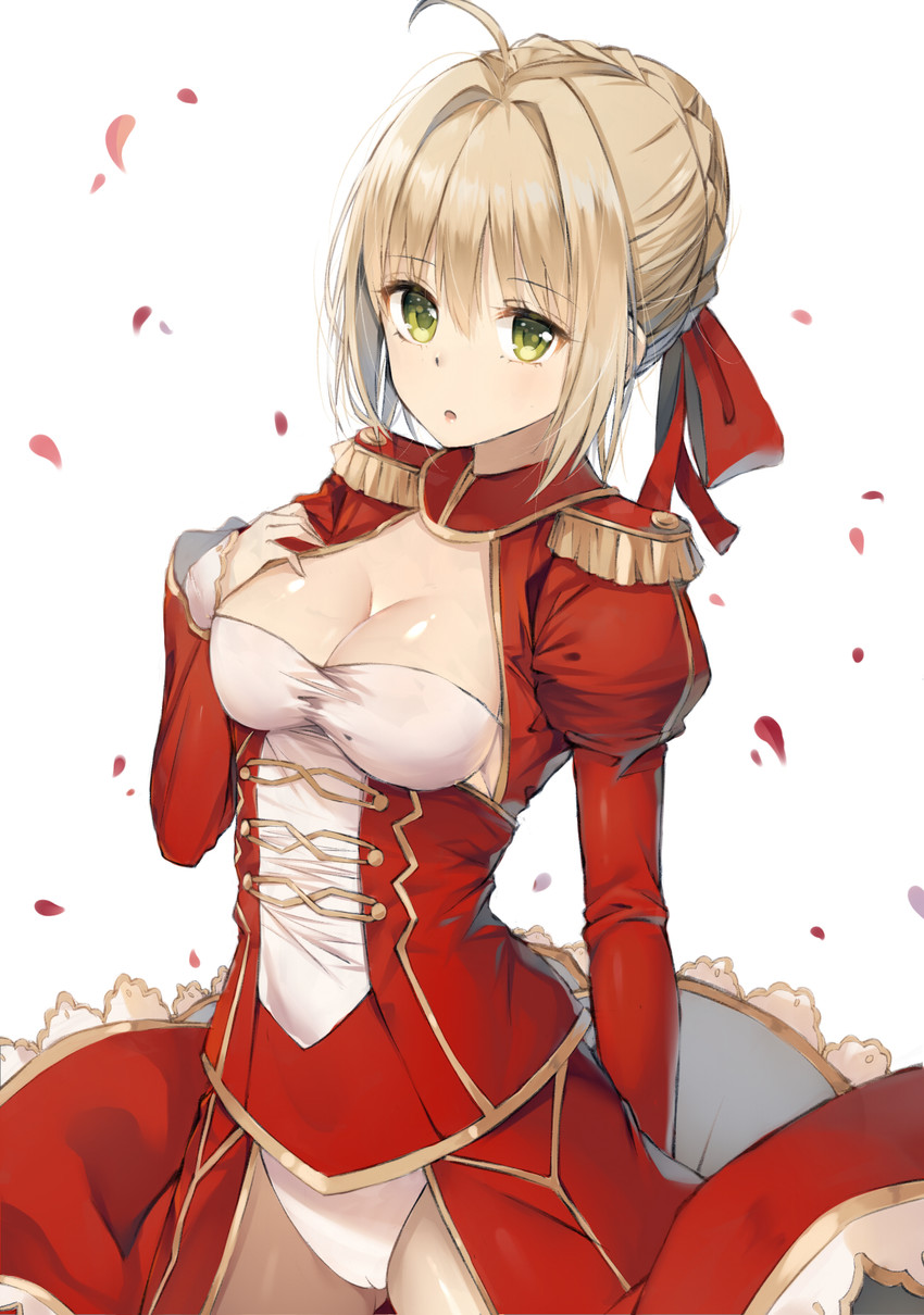 nero claudius (fate and 1 more) drawn by rikoma