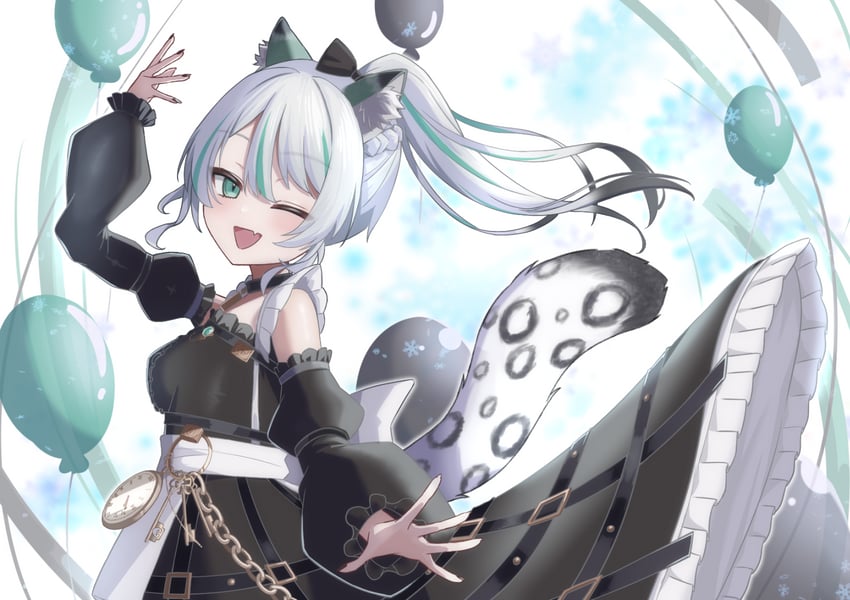 hinamori anthea (indie virtual youtuber) drawn by freedomman_hero