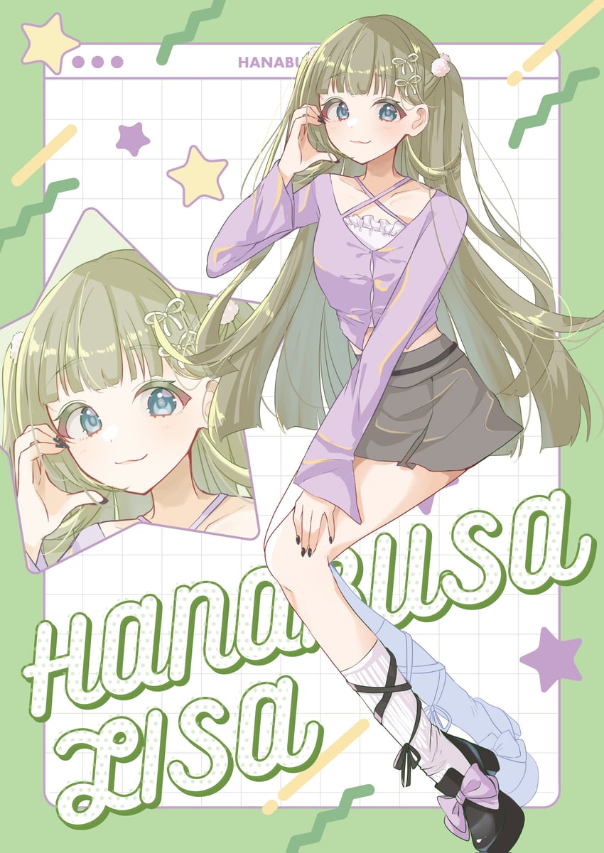 hanabusa lisa (vspo! and 1 more) drawn by amaou_(rin_0107)