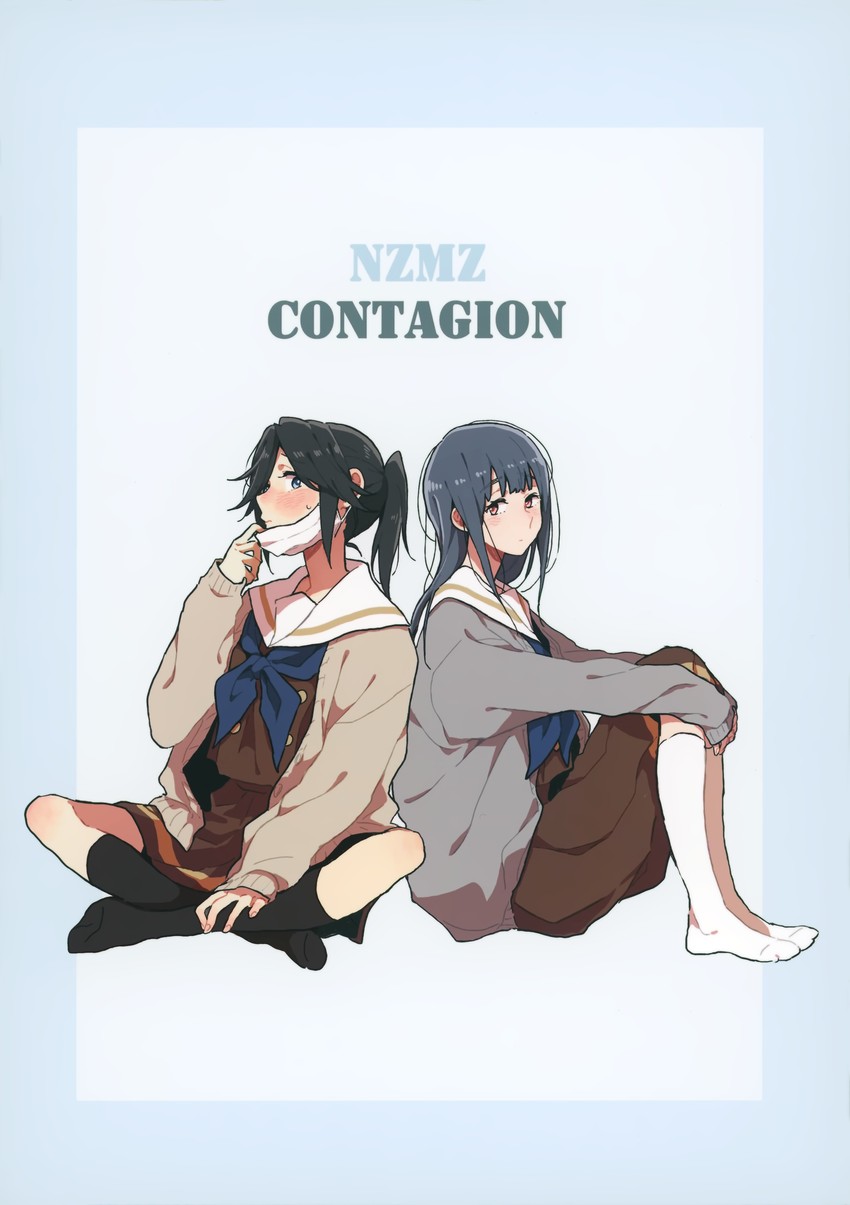yoroizuka mizore and kasaki nozomi (hibike! euphonium and 1 more) drawn by ree_(re-19)